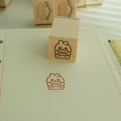 2jingis2jing - Living Softly Rubber Stamp - Vol.1