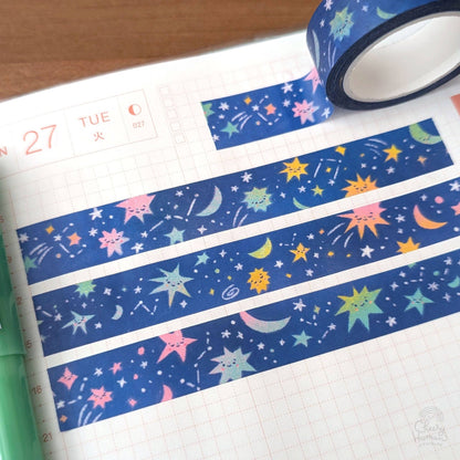 Cheery Human Studios - Washi Tape - Starry Friends