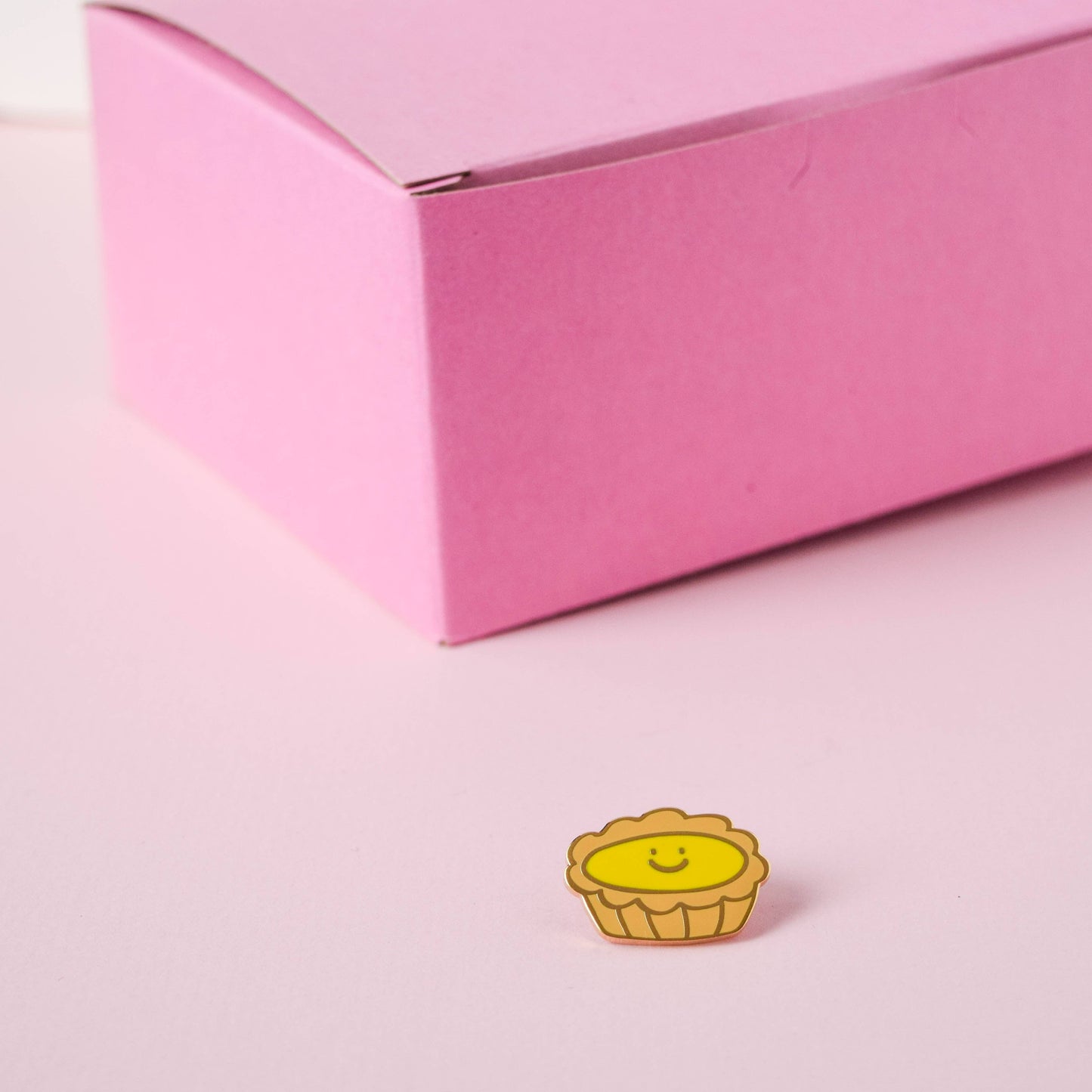 A Jar Of Pickles - Enamel Pin - Dan Tat Egg Tart