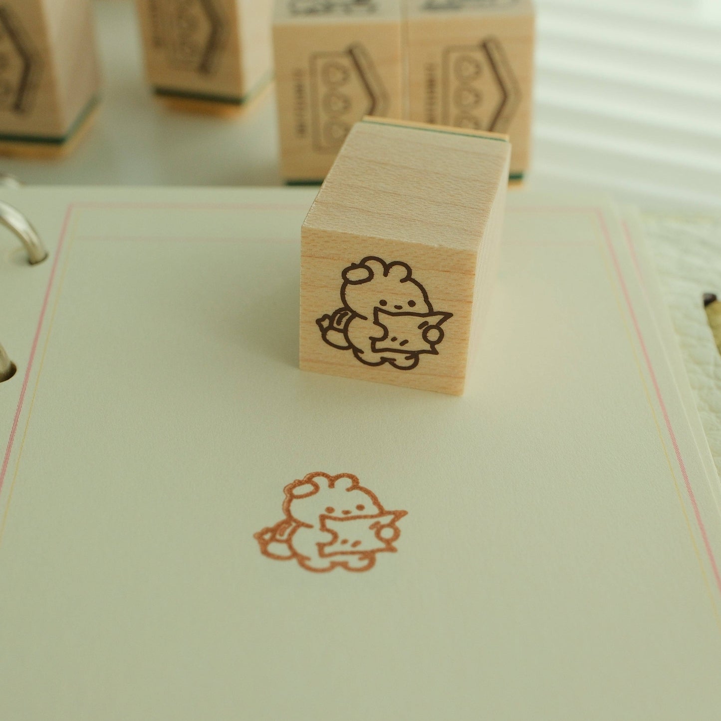 2jingis2jing - Living Softly Rubber Stamp - Vol.1