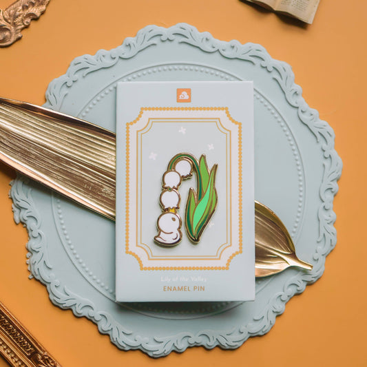 Thousand Skies - Enamel Pin - Lily of the Valley Duckie