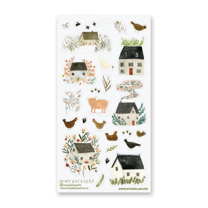 STICKII - Sticker Sheet - Little Farmhouse