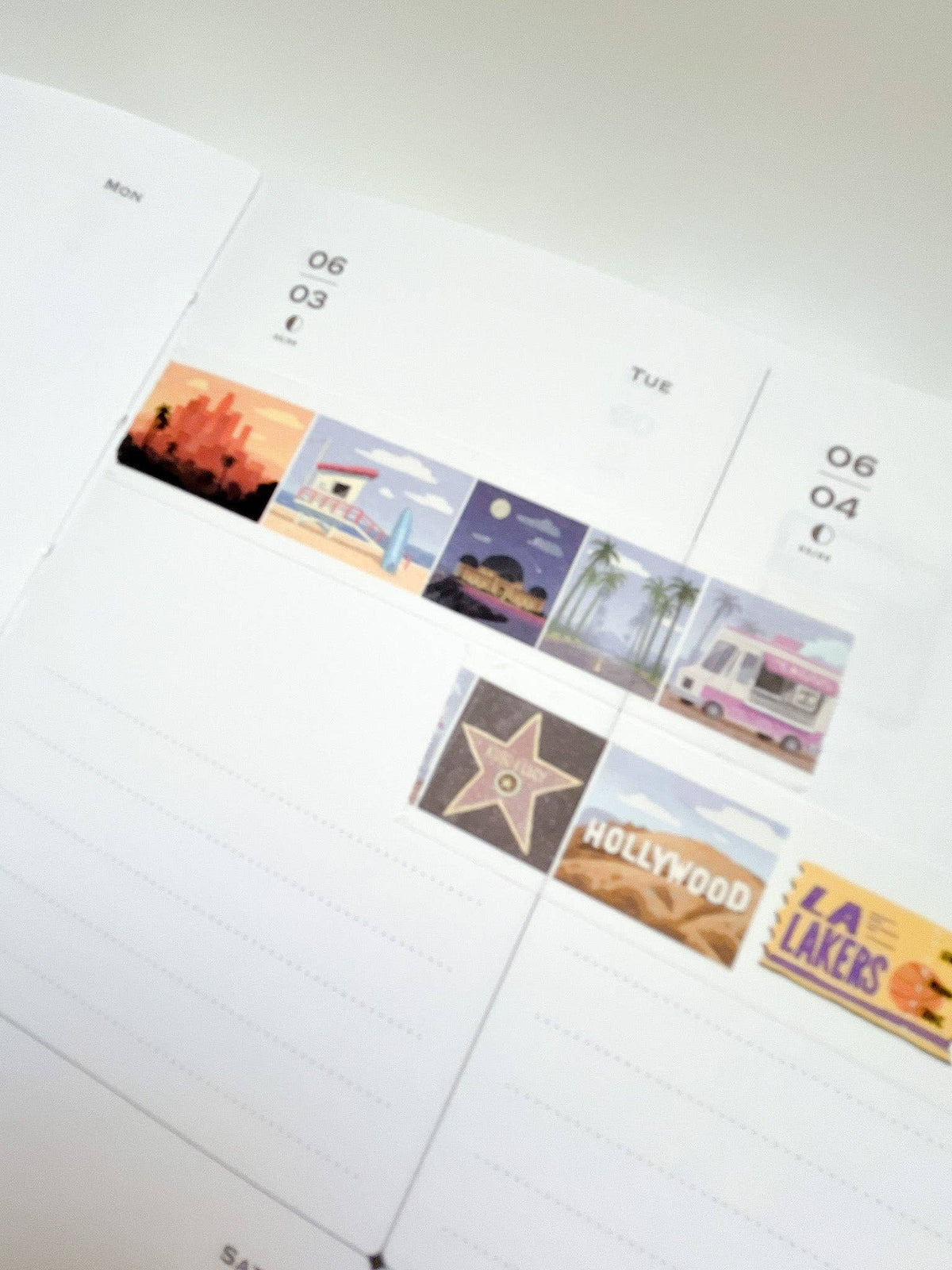 Kuboandlucy Stationery Co - Washi Tape - Los Angeles