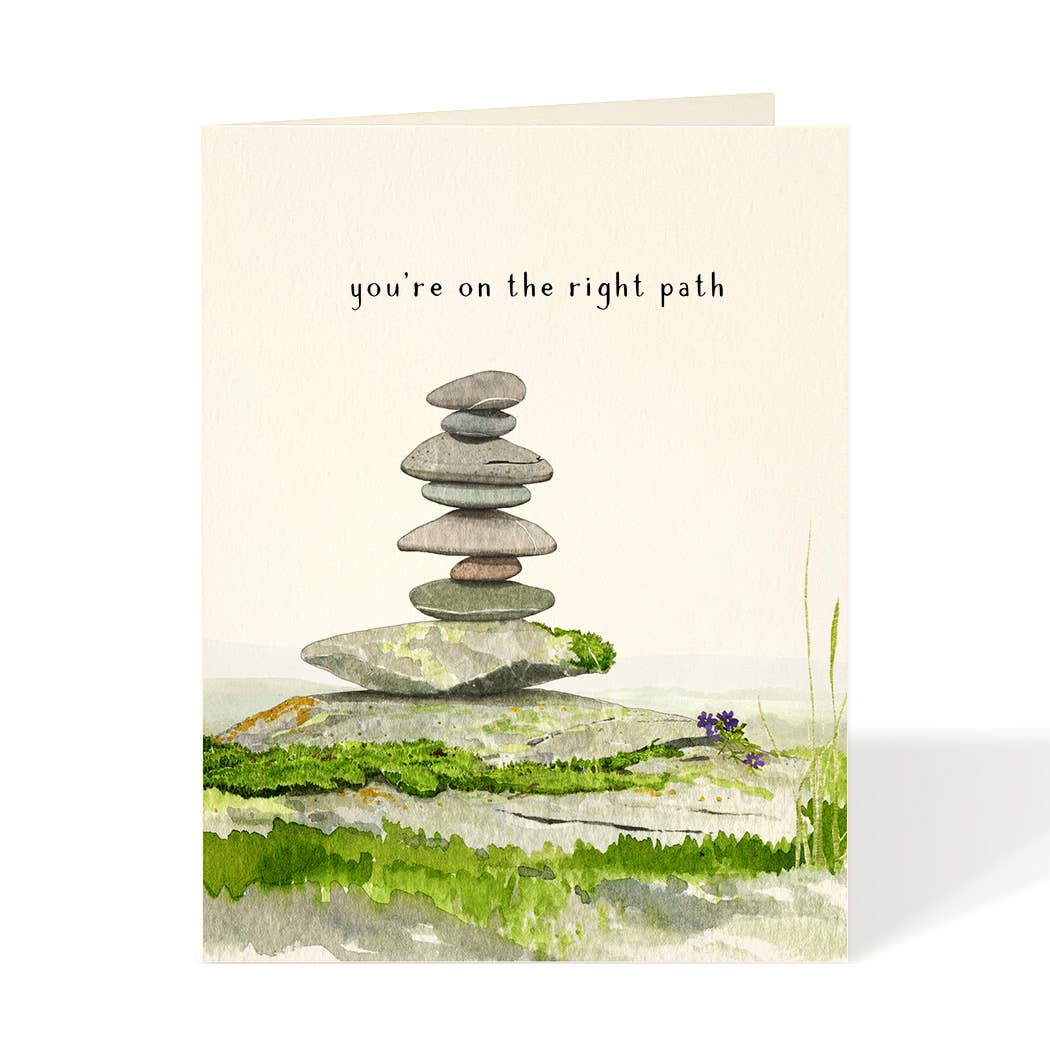 Felix Doolittle - Greeting Card - Right Path