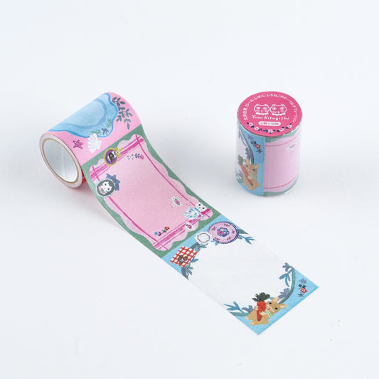 Hobonichi Sticky Note Roll -  Yumi Kitagishi: White Cat’s Table Decorations