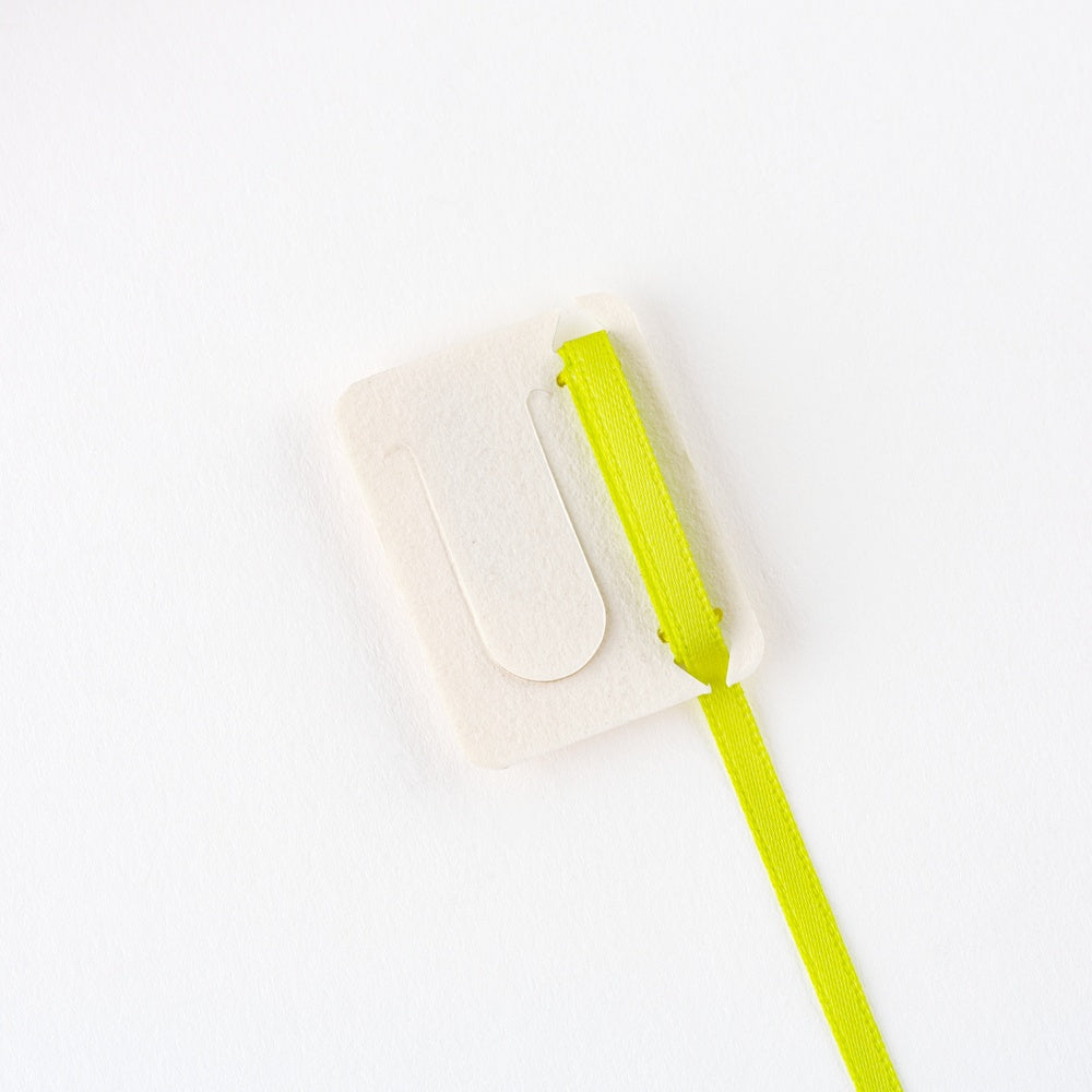 Hobonichi Embroidered Bookmark -  Yumi Kitagishi: White Cat
