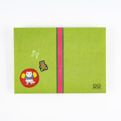 Hobonichi Mini Folder - Yumi Kitagishi: White Cat