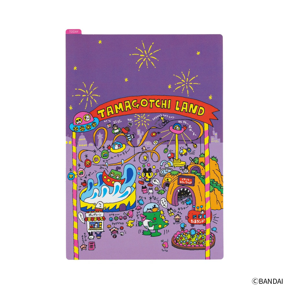 Hobonichi A5 Pencil Board - Tamagotchi: Tamagotchi Land