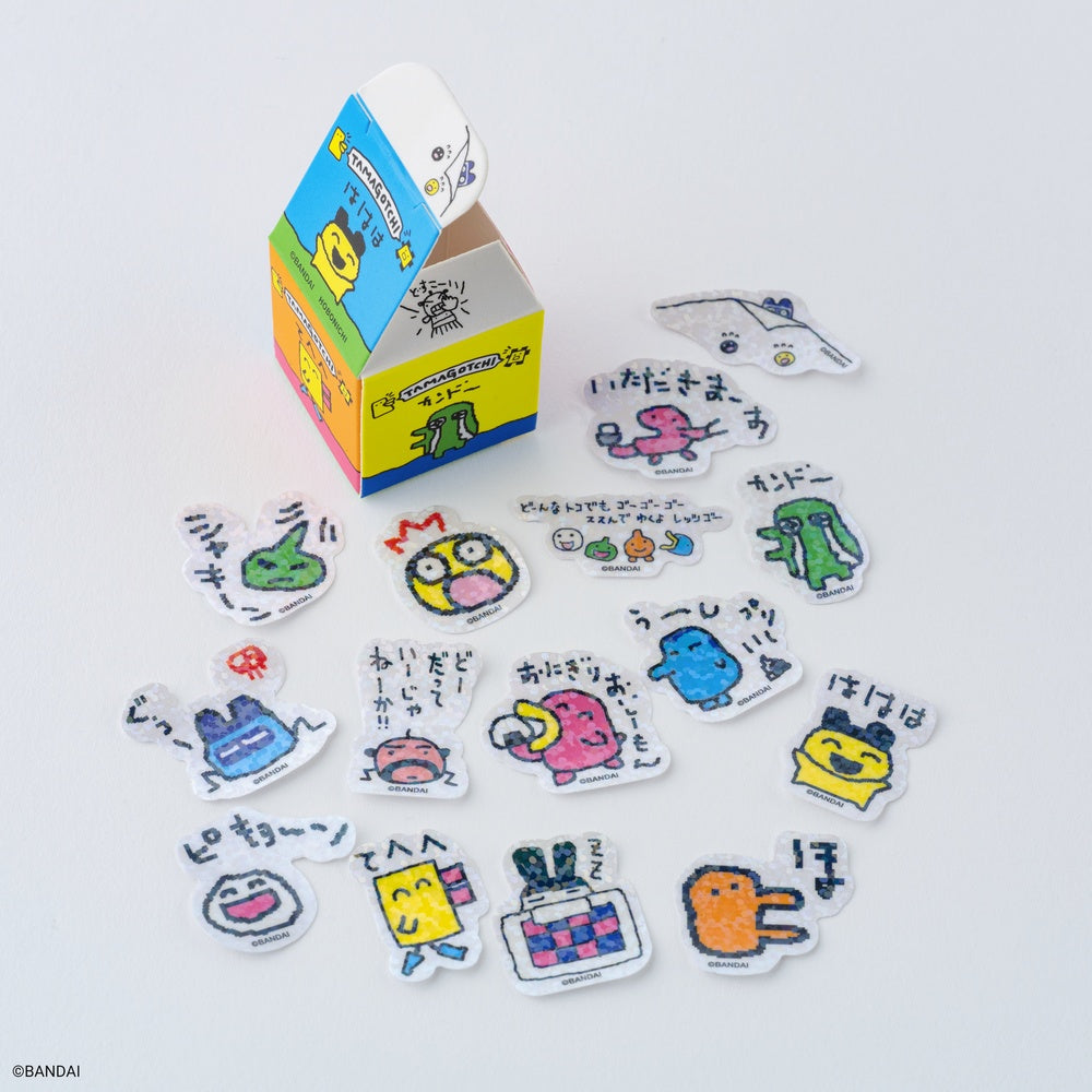 Hobonichi - Tamagotchi: Flake Stickers - Set of 3