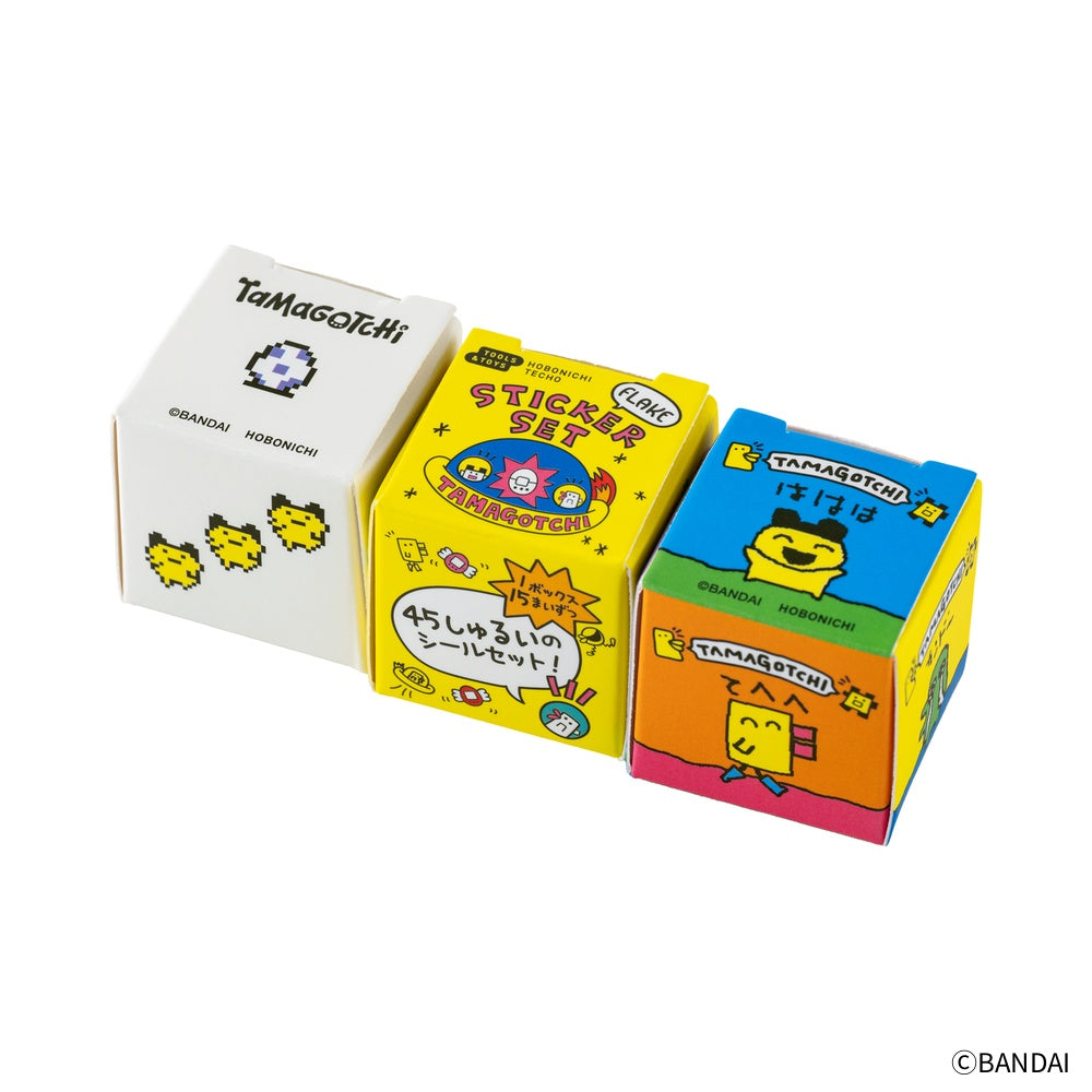 Hobonichi - Tamagotchi: Flake Stickers - Set of 3