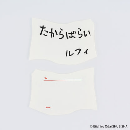 Hobonichi - ONE PIECE Magazine: Vivre Card & Treasure Tab Letterpress Printed Card