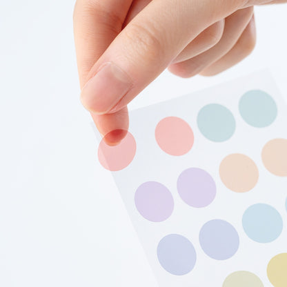 Hobonichi - TSUKI no IRO: Transparent Dot Stickers