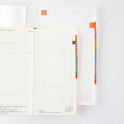 Hobonichi - TSUKI no IRO: Index Stickers