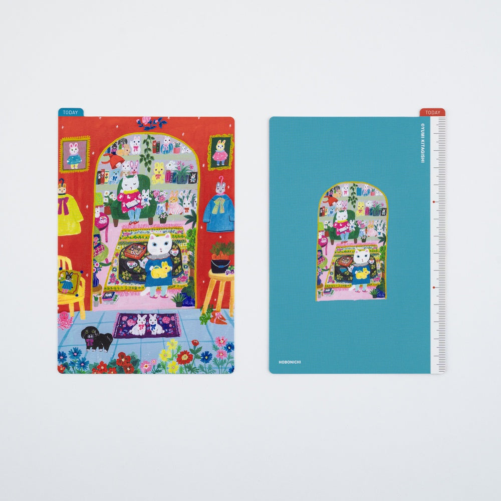 Hobonichi A6 Pencil Board - Yumi Kitagishi: In the Room
