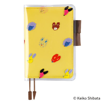 Hobonichi Clear Cover - Keiko Shibata: Dog Ears Fluttering in the Wind