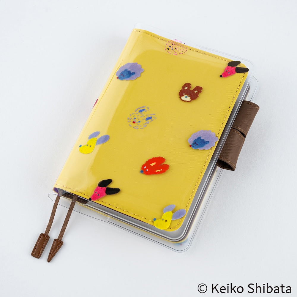Hobonichi Clear Cover - Keiko Shibata: Dog Ears Fluttering in the Wind