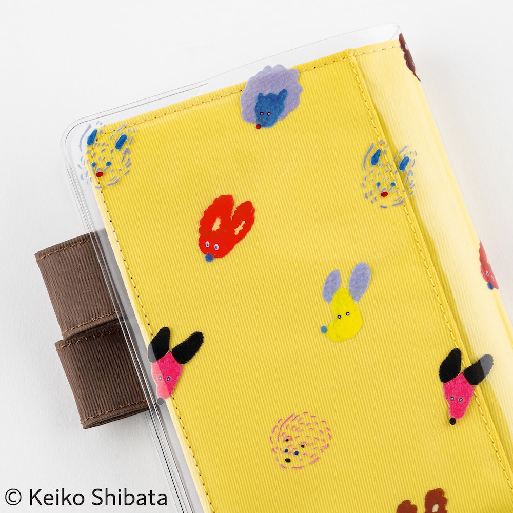 Hobonichi Clear Cover - Keiko Shibata: Dog Ears Fluttering in the Wind
