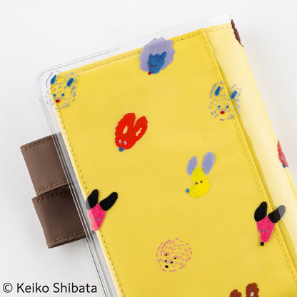 Hobonichi Clear Cover - Keiko Shibata: Dog Ears Fluttering in the Wind
