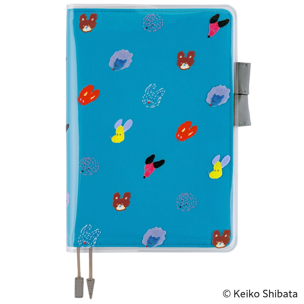 Hobonichi Clear Cover - Keiko Shibata: Dog Ears Fluttering in the Wind