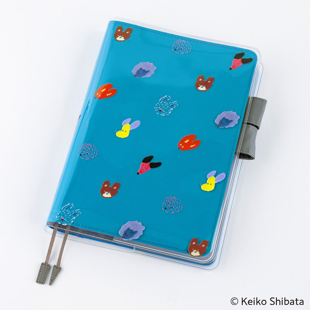 Hobonichi Clear Cover - Keiko Shibata: Dog Ears Fluttering in the Wind