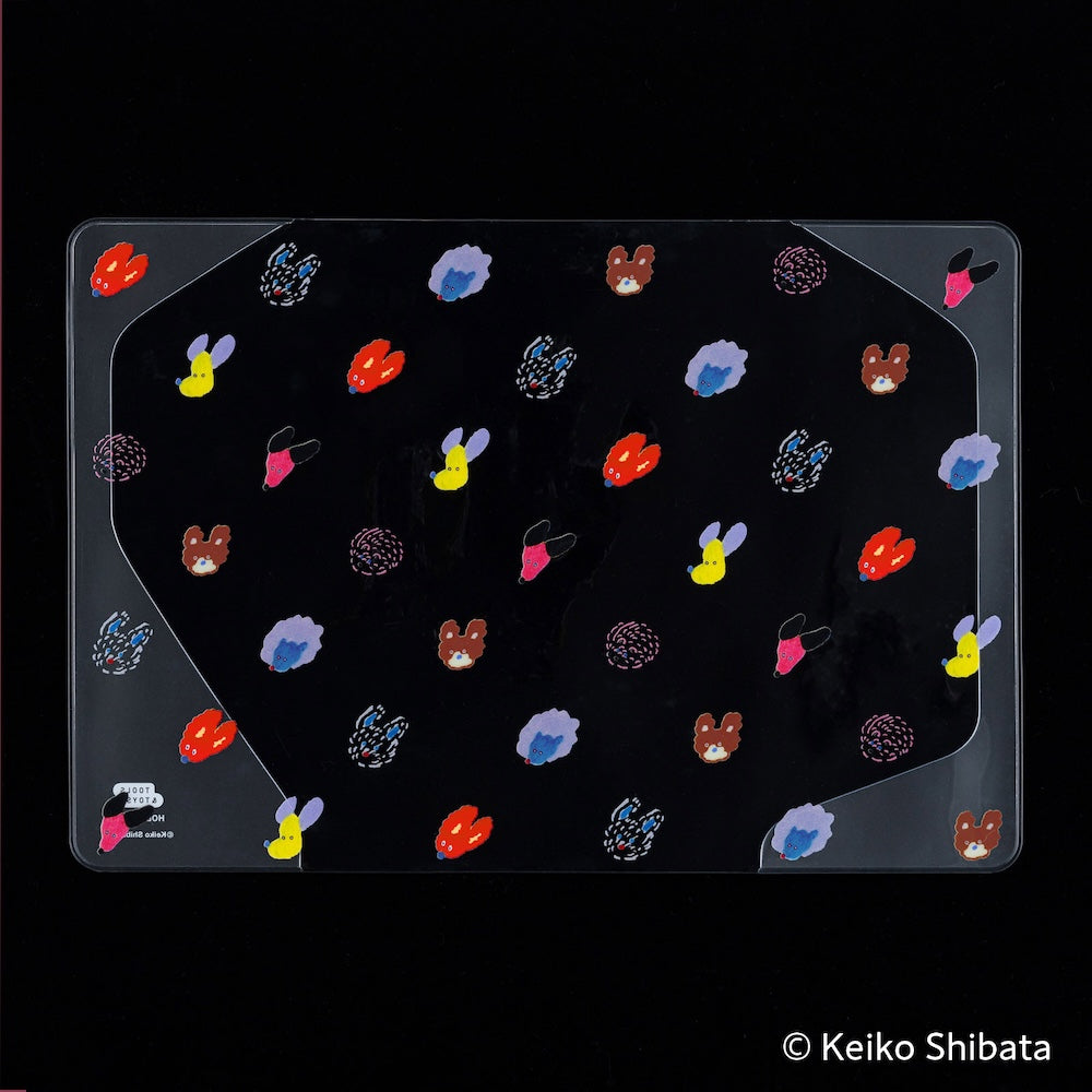 Hobonichi Clear Cover - Keiko Shibata: Dog Ears Fluttering in the Wind