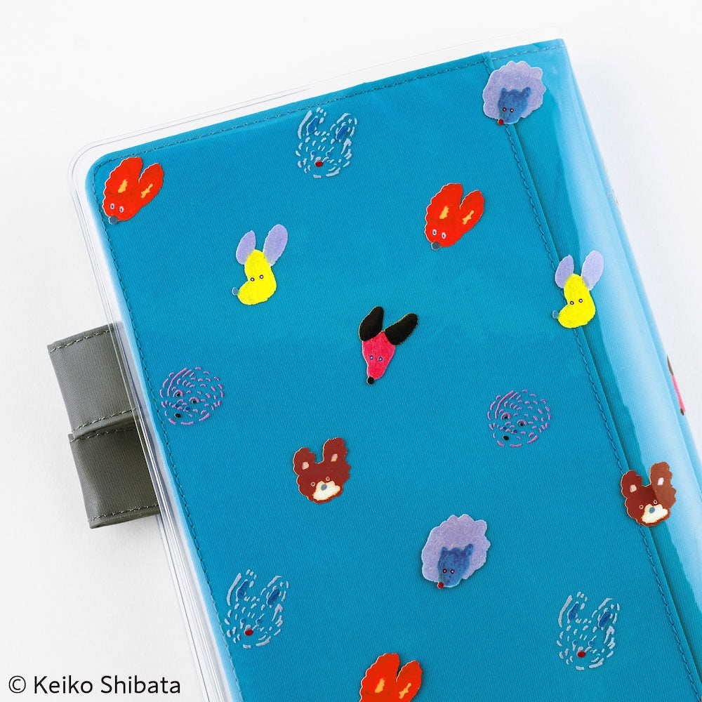 Hobonichi Clear Cover - Keiko Shibata: Dog Ears Fluttering in the Wind