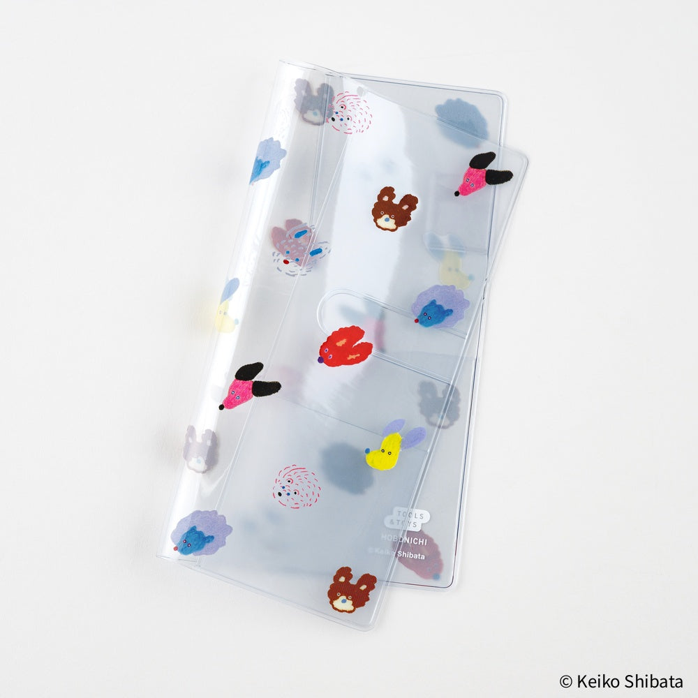 Hobonichi Clear Cover - Keiko Shibata: Dog Ears Fluttering in the Wind