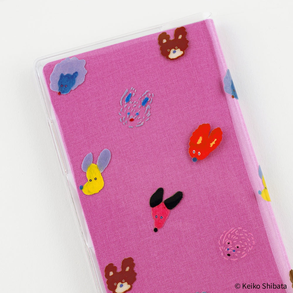Hobonichi Clear Cover - Keiko Shibata: Dog Ears Fluttering in the Wind