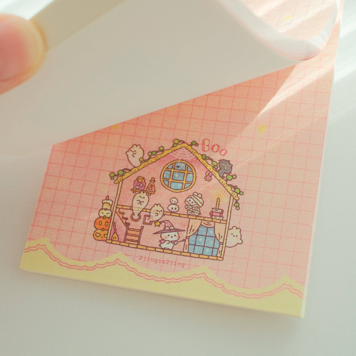 2jingis2jing - Memo Pad - Cottage Series - Bunnie Boo