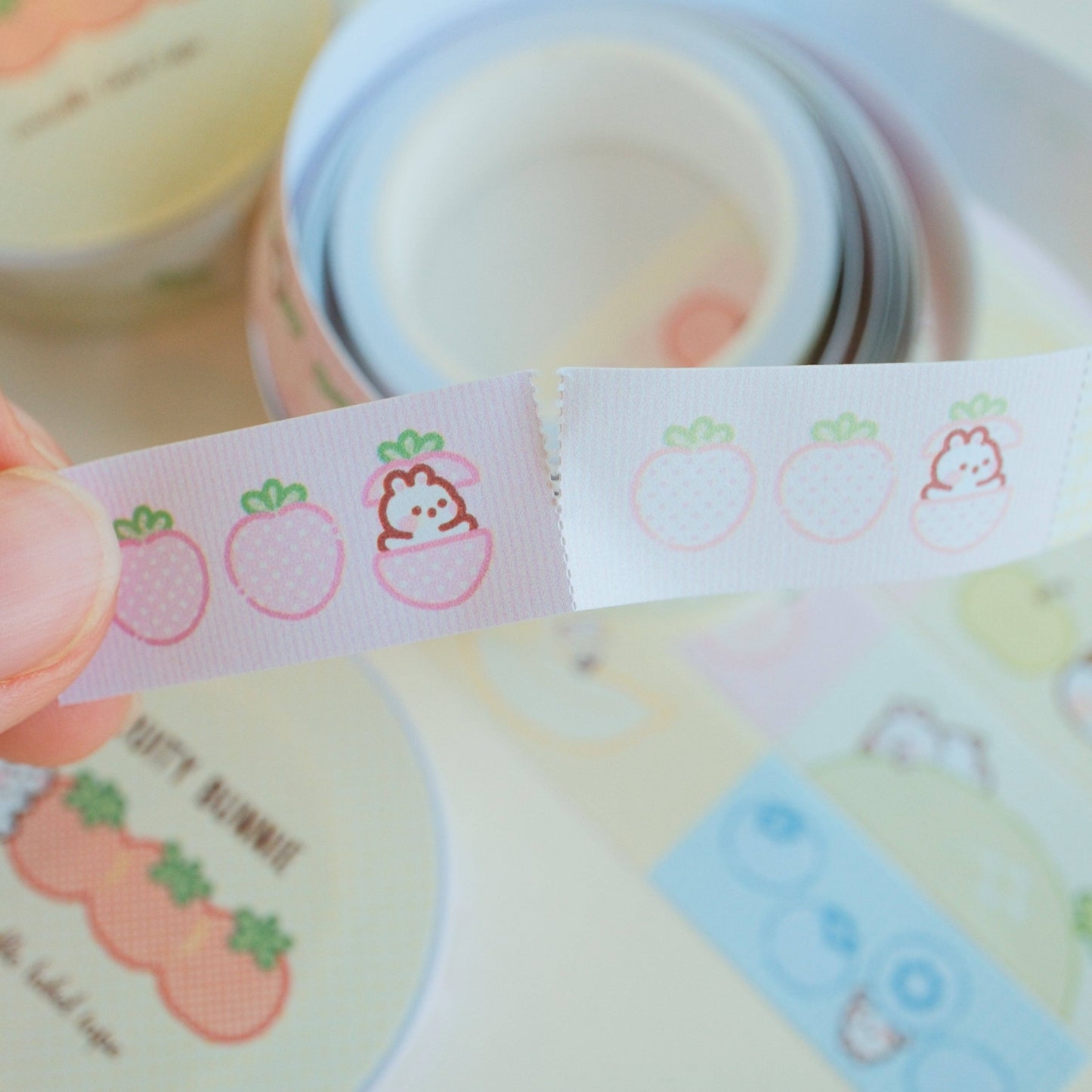 2jingis2jing - Fruity Bunnie Writable Tape Roll