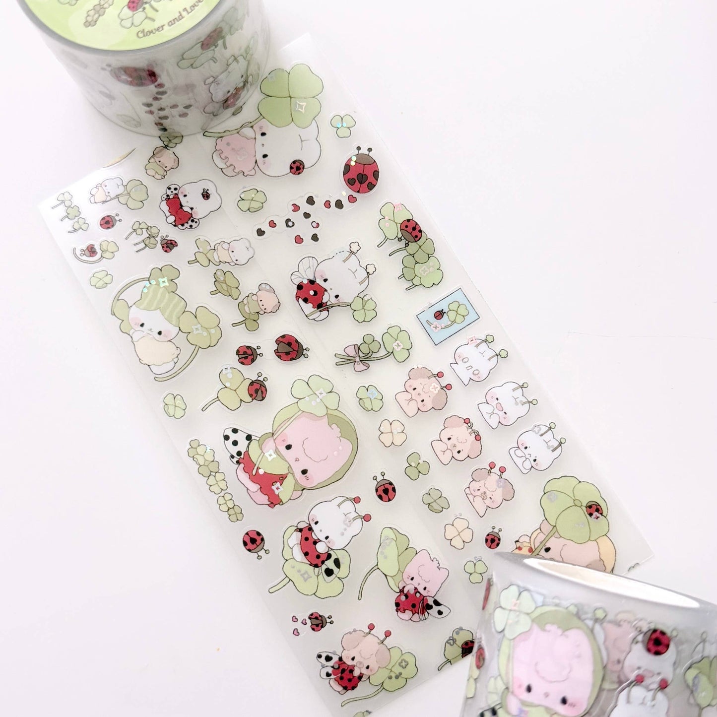 Atelier by Jo - Sticker Roll - Ladybug Clover