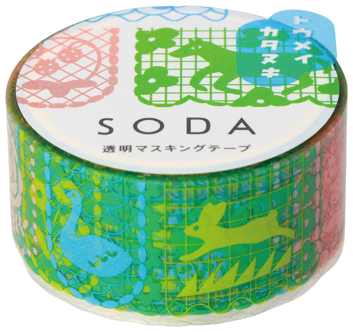 SODA Transparent Masking Tape - Papercut
