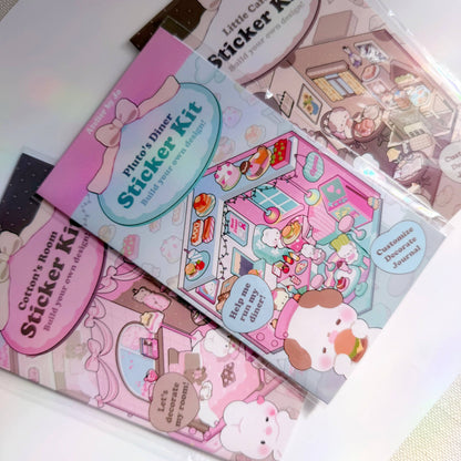 Atelier by Jo - Build-Your-Own 3D Scene Sticker Kits