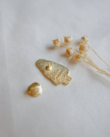 Justine Gilbuena - Enamel Pin - Shy Ghost