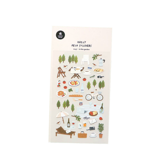 Suatelier Daily Deco Stickers - No.1147 | In The Garden