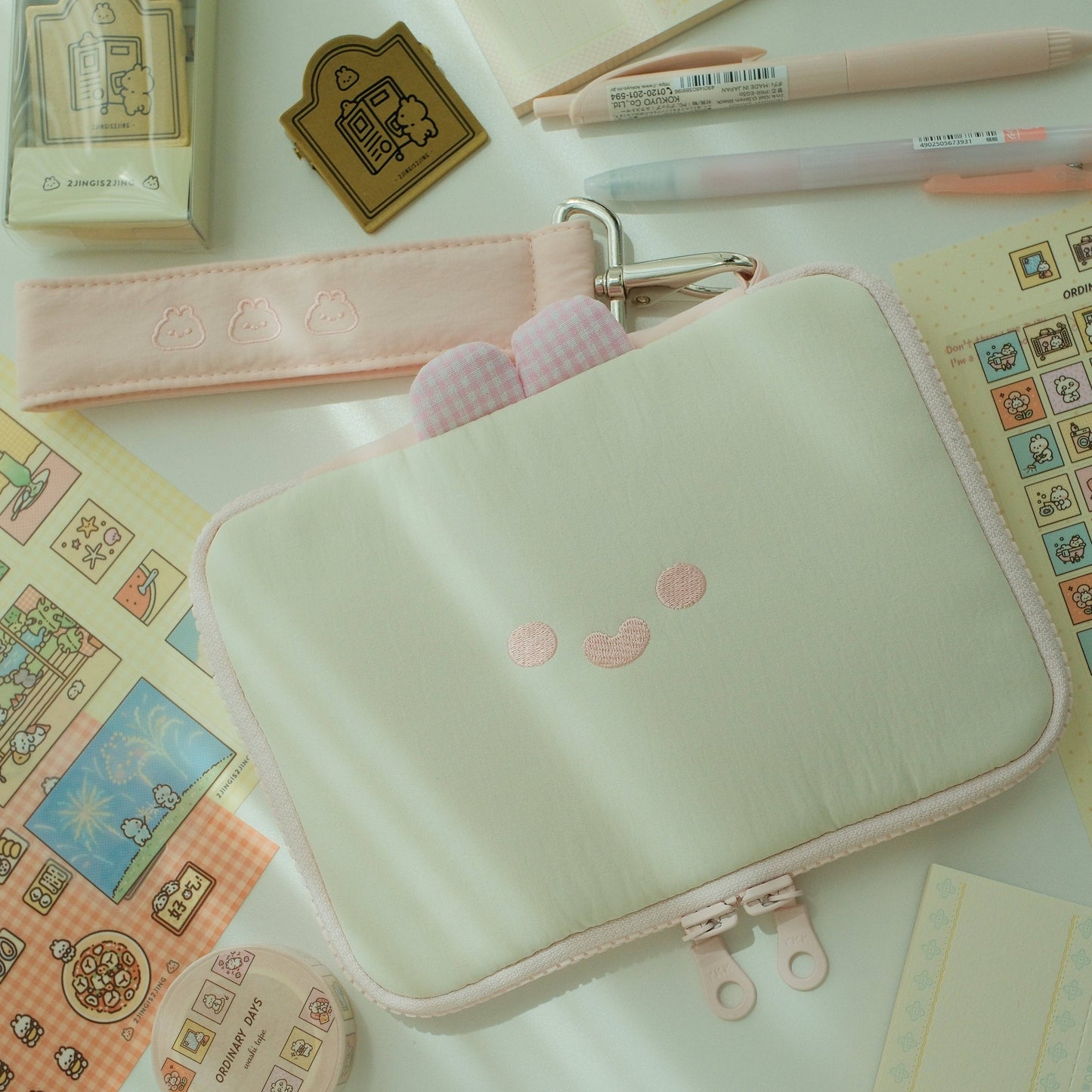 2jingis2jing - Bunnie Stationery Pouch
