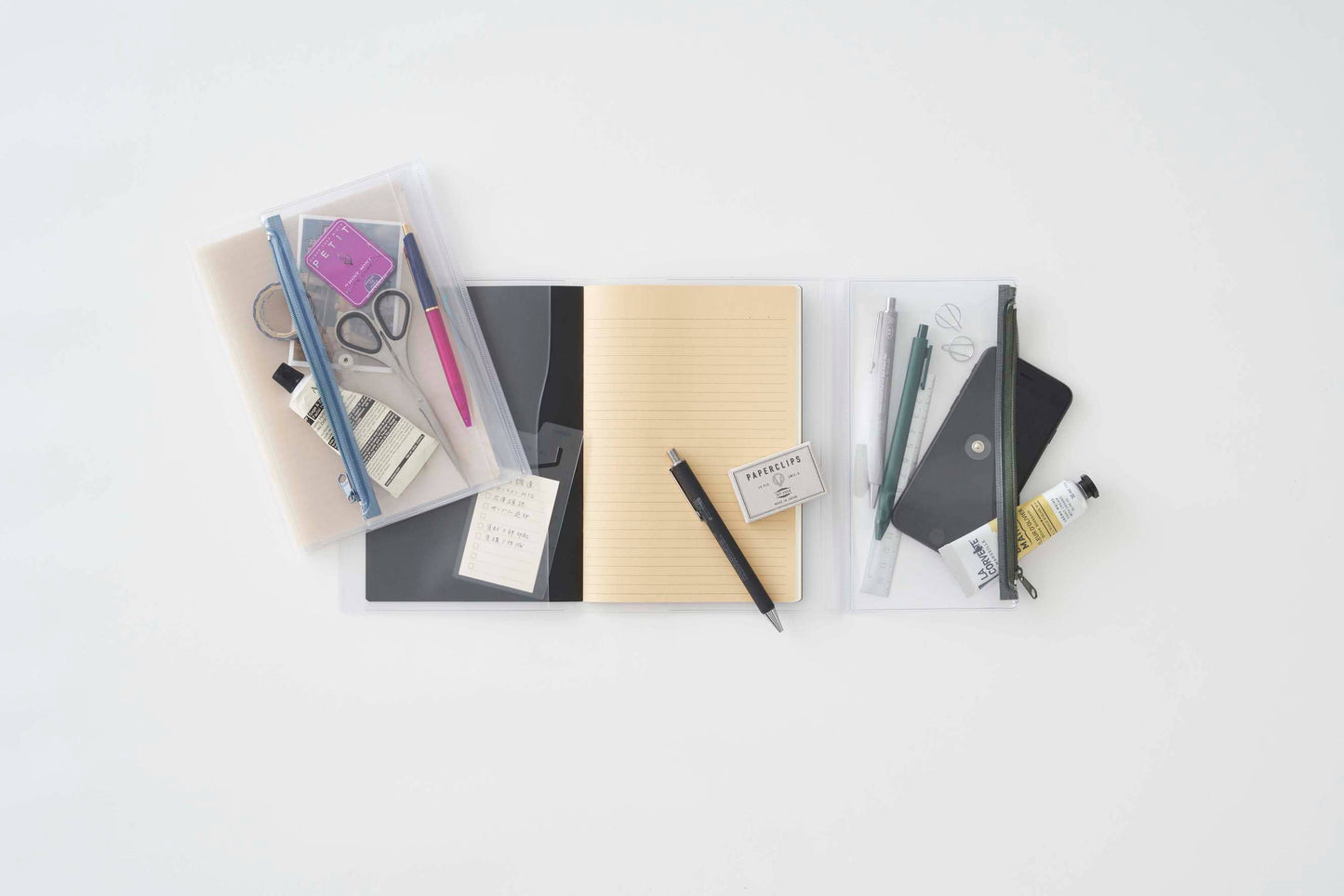DAIGO - Isshoni. A5 Notebook Cover with Pen Case