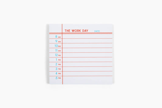 Marigold Press - The Work Day Sticky Note (Post-It ® Note) 
