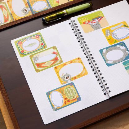 Thousand Skies - Paper Roll Labels - Sardine Fan