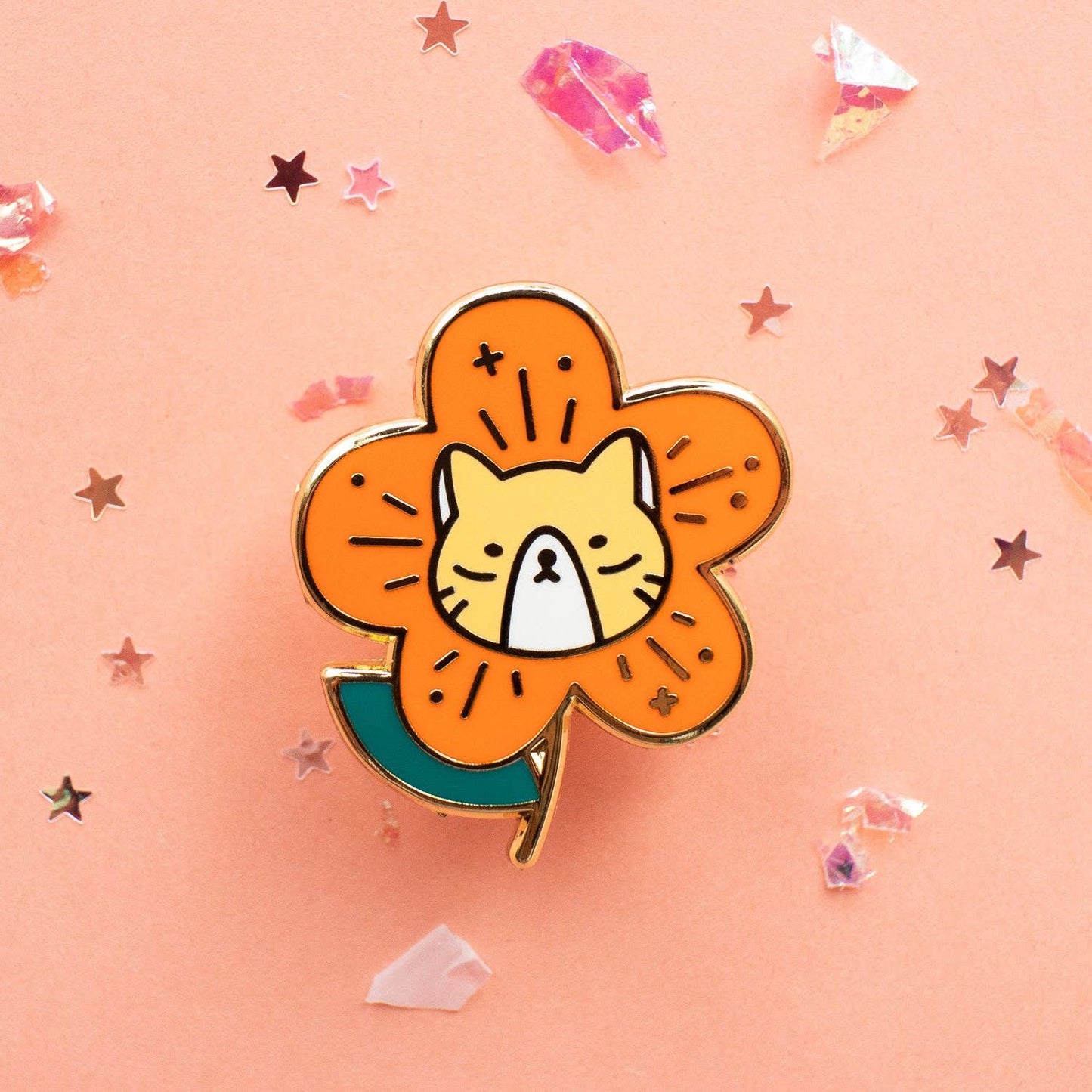 Lovesoup Enamel Pin - Flower Roni