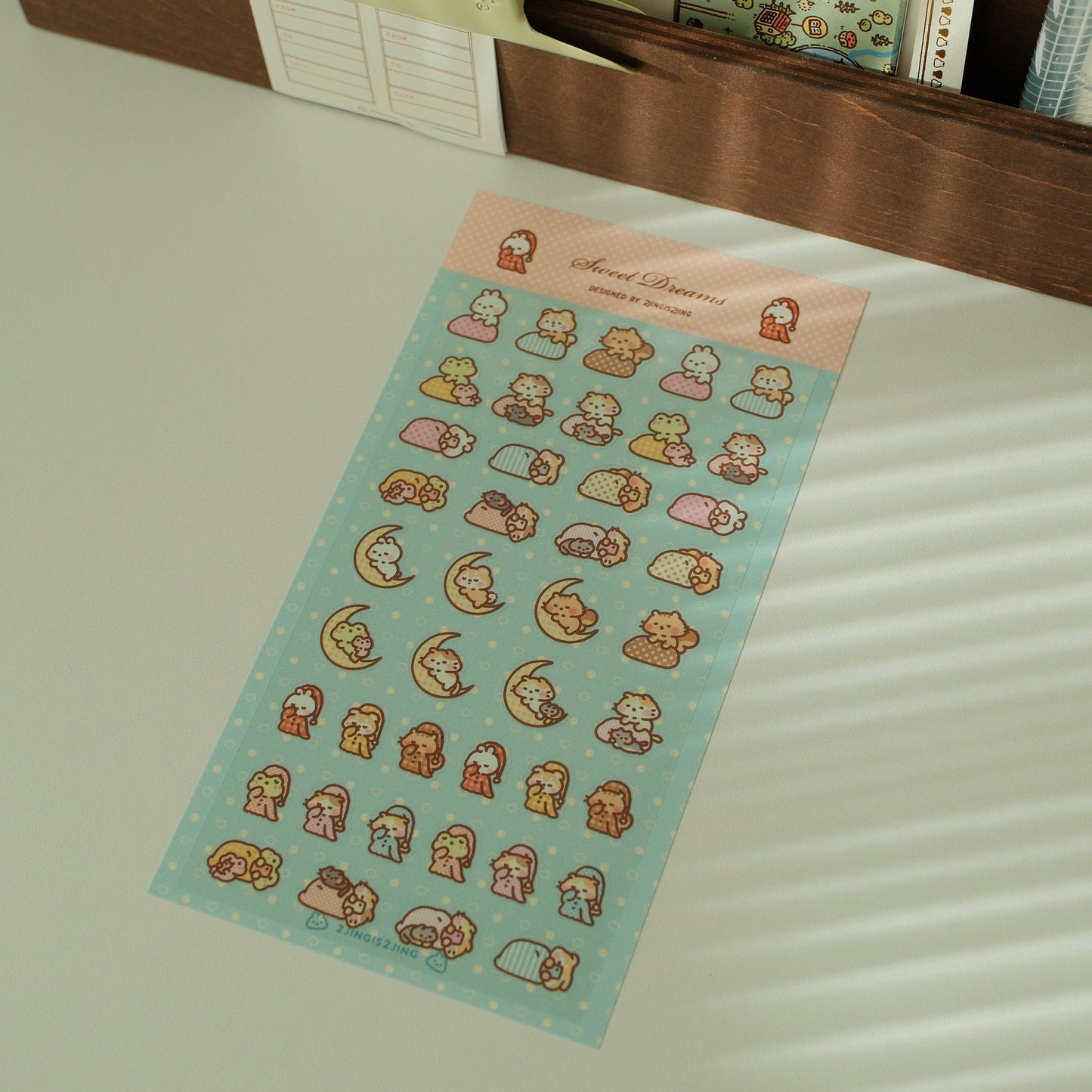 2jingis2jing - Sticker Sheet - Sweet Dreams