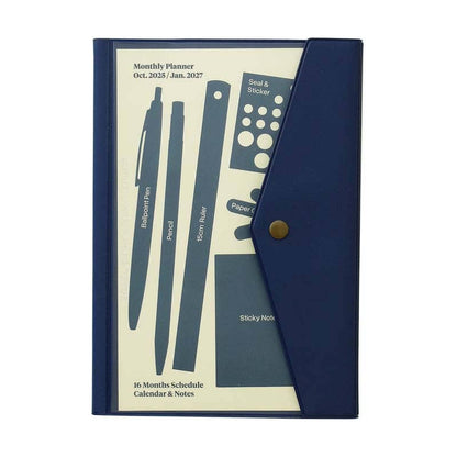 Hightide 2026 Fügen Monthly Planner - A5