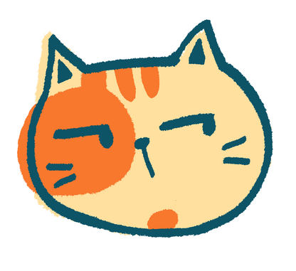 Kayan Pepper Co. - Side Eye Cat - Vinyl Sticker