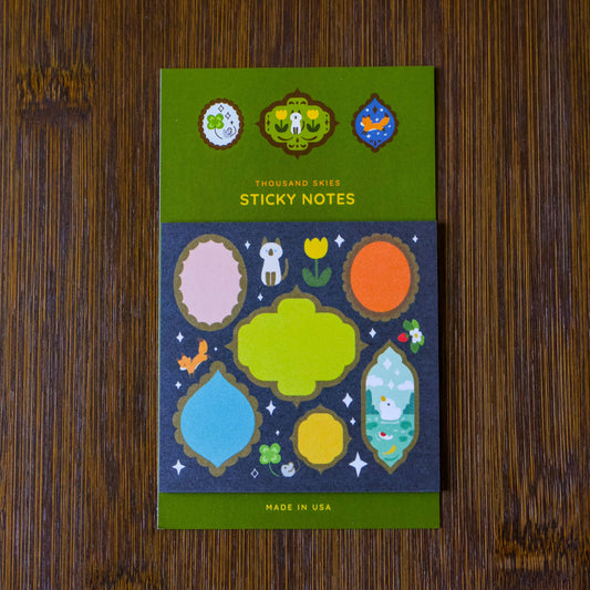 Thousand Skies - Sticky Notes - Retro Frames