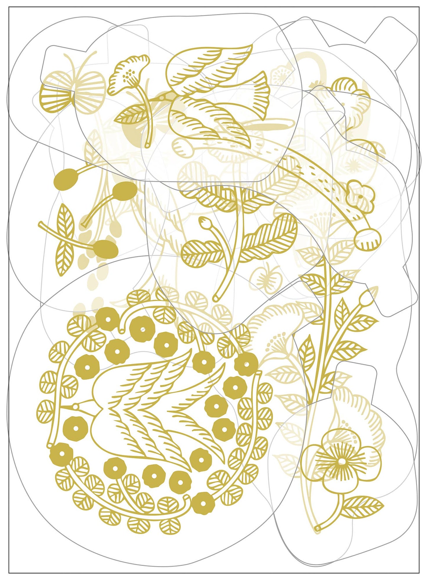 KITTA Washi Tape - Gold Foil - Brightness