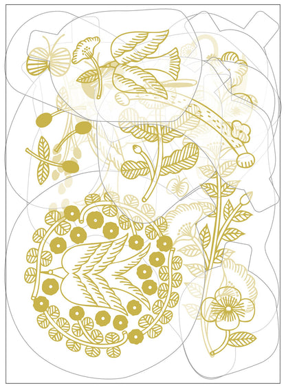 KITTA Washi Tape - Gold Foil - Brightness