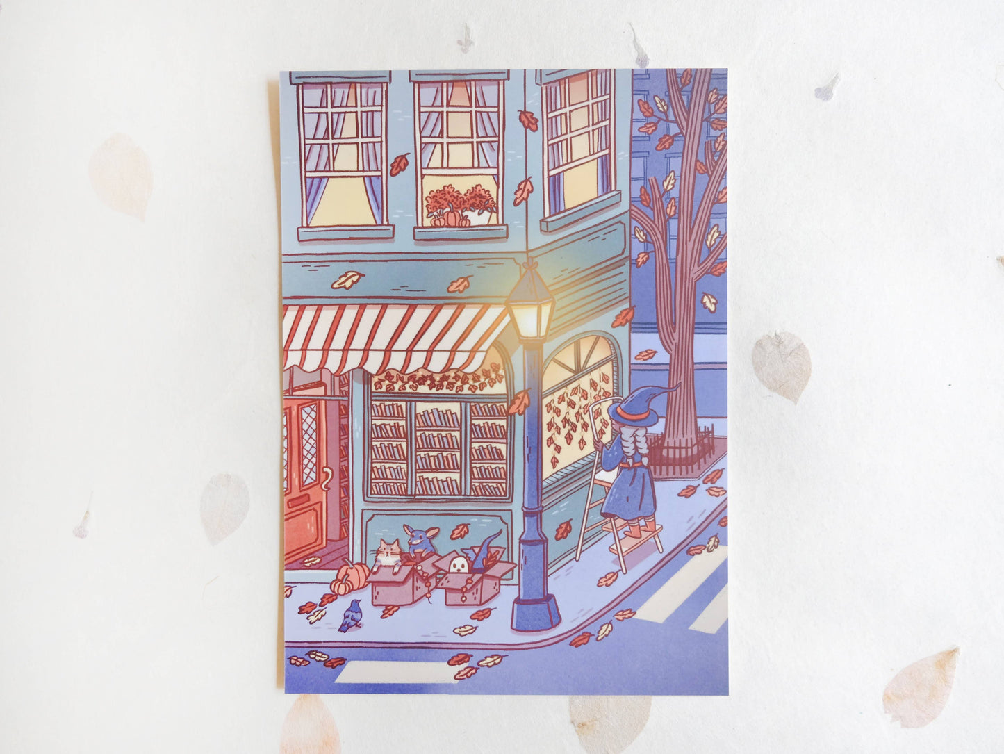 Justine Gilbuena - Postcard - Halloween Decorations