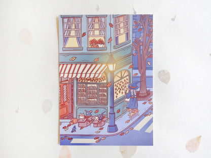 Justine Gilbuena - Postcard - Halloween Decorations
