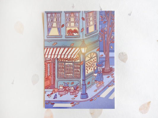 Justine Gilbuena - Postcard - Halloween Decorations