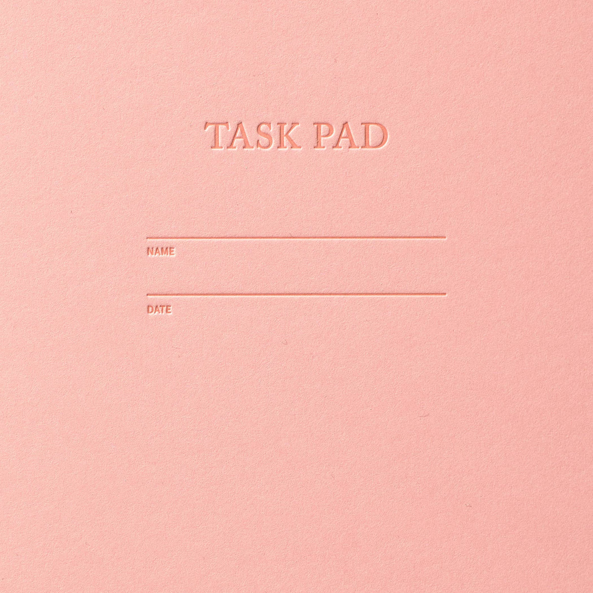 Shorthand Press - Task Pad Notebook - Pink Lemonade
